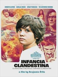 Poster art for "Clandestine Childhood."