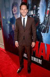 Paul Rudd at the California world premiere of "Ant-Man."