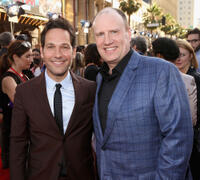 Paul Rudd and Kevin Feige at the California world premiere of "Ant-Man."
