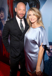 Corey Stoll and Nadia Bowers at the California world premiere of "Ant-Man."