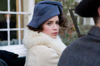 Felicity Jones as Dolly Thatchum in "Cheerful Weather for the Wedding."