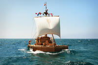 A scene from "Kon-Tiki."