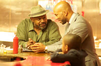 Charles S. Dutton as Cofield, Common as Vincent and Michael Rainey, Jr. as Woody in "Luv."