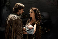 Russell Crowe as Jor-El and Ayelet Zurer as Lara Lor-Van in "Man of Steel."