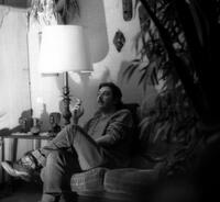 Director Miguel Gomes on the set of "Tabu."