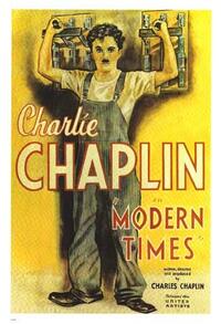 Poster art for "Modern Times."