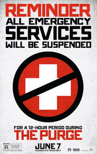 Poster art for "The Purge."