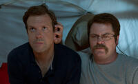 Jason Sudeikis as David Clark and Nick Offerman as Don Fitzgerald in "We're the Millers."