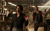 Tomer Sisley as Pablo Chacon and Matthew Willig as One-Eye in "We're the Millers."