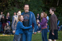 Britt Robertson as Kristen and Vince Vaughn as David Wozniak in "Delivery Man."