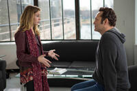 Britt Robertson as Kristen and Vince Vaughn as David Wozniak in "Delivery Man."