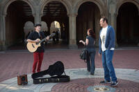 Dave Patten as Adam and Vince Vaughn as David Wozniak in "Delivery Man."