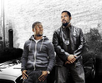 Kevin Hart and Ice Cube in "Ride Along."