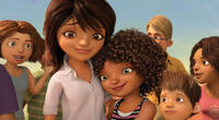 Tip voiced by Rihanna and Lucy voiced by Jennifer Lopez in "Home."