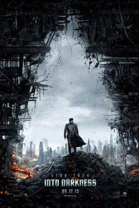 Poster art for "Star Trek Into Darkness 3D."
