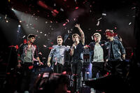 Zayn Malik, Liam Payne, Harry Styles, Niall Horan and Louis Tomlinson in "One Direction: This Is Us."