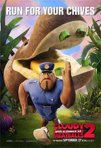 Poster art for "Cloudy 2: Revenge of the Leftovers 3D."