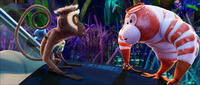 A scene from "Cloudy with a Chance of Meatballs 2."