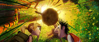 A scene from "Cloudy with a Chance of Meatballs 2."