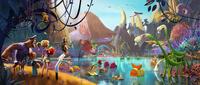 A scene from "Cloudy with a Chance of Meatballs 2."
