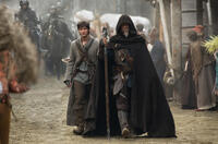 Ben Barnes as Tom Ward and Jeff Bridges as Master Gregory in "The Seventh Son."