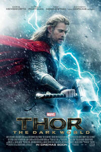 Teaser poster for "Thor: The Dark World 3D."