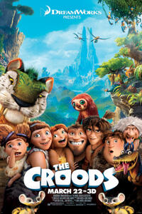Poster art for "The Croods 3D."