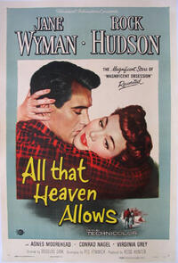Poster art for "All That Heaven Allows."