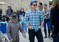 Director J.J. Abrams on the set of "Star Trek into Darkness."