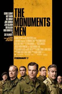 Poster art for "The Monuments Men."