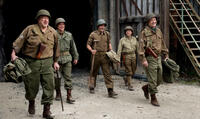 John Goodman, Matt Damon, George Clooney, Bob Balaban and Bill Murray in "The Monuments Men."