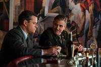 Matt Damon and George Clooney in "The Monuments Men."