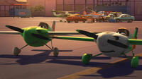 Ned voiced by Gabriel Iglesias and Zed voiced by Gabriel Iglesias in "Planes."
