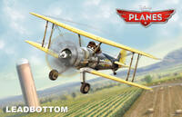 Leadbottom voiced by Cedric the Entertainer in "Planes."