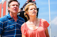 Dennis Quaid as Henry and Kim Dickens as Irene in "At Any Price."