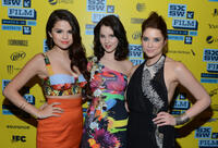 Selena Gomez, Rachel Korine and Ashley Benson at the premiere of "Spring Breakers" during the 2013 SXSW Music, Film + Interactive Festival.
