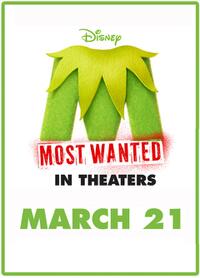 Poster art for "Muppets Most Wanted."