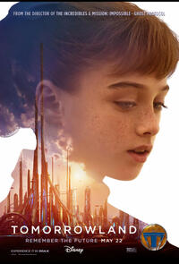 Character poster for "Tomorrowland."