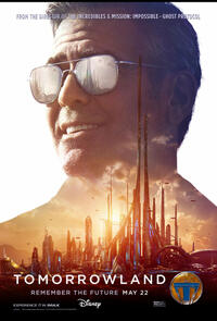 Character poster for "Tomorrowland."