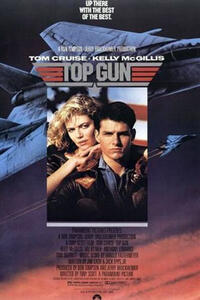 Poster art for "Top Gun."