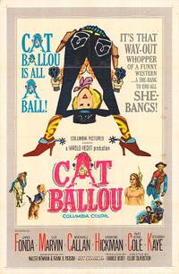 Poster art for "Cat Ballou."