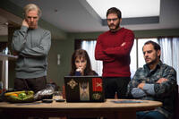 Benedict Cumberbatch, Carice van Houten, Daniel Bruhl and Moritz Bleibtreu in "The Fifth Estate."