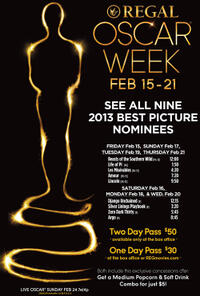 Poster art for "Oscar Regal Week."