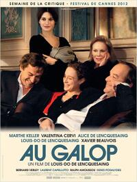 Poster art for "Au Galop."