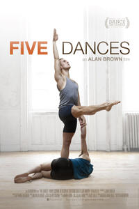 Poster art for "Five Dances."
