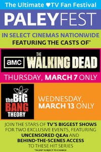 Poster art for "PaleyFest featuring The Walking Dead."