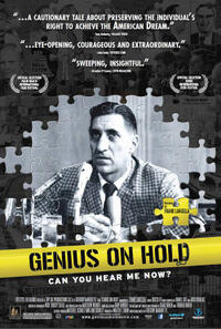 Poster art for "Genius on Hold."