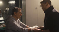 Robert De Niro as Billy "The Kid" Mcdonnen and Jon Bernthal as Bj in "Grudge Match."
