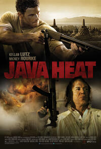 Poster art for "Java Heat."