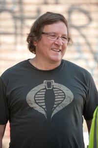 Producer Lorenzo Di Bonaventura on the set of "G.I. Joe: Retaliation."